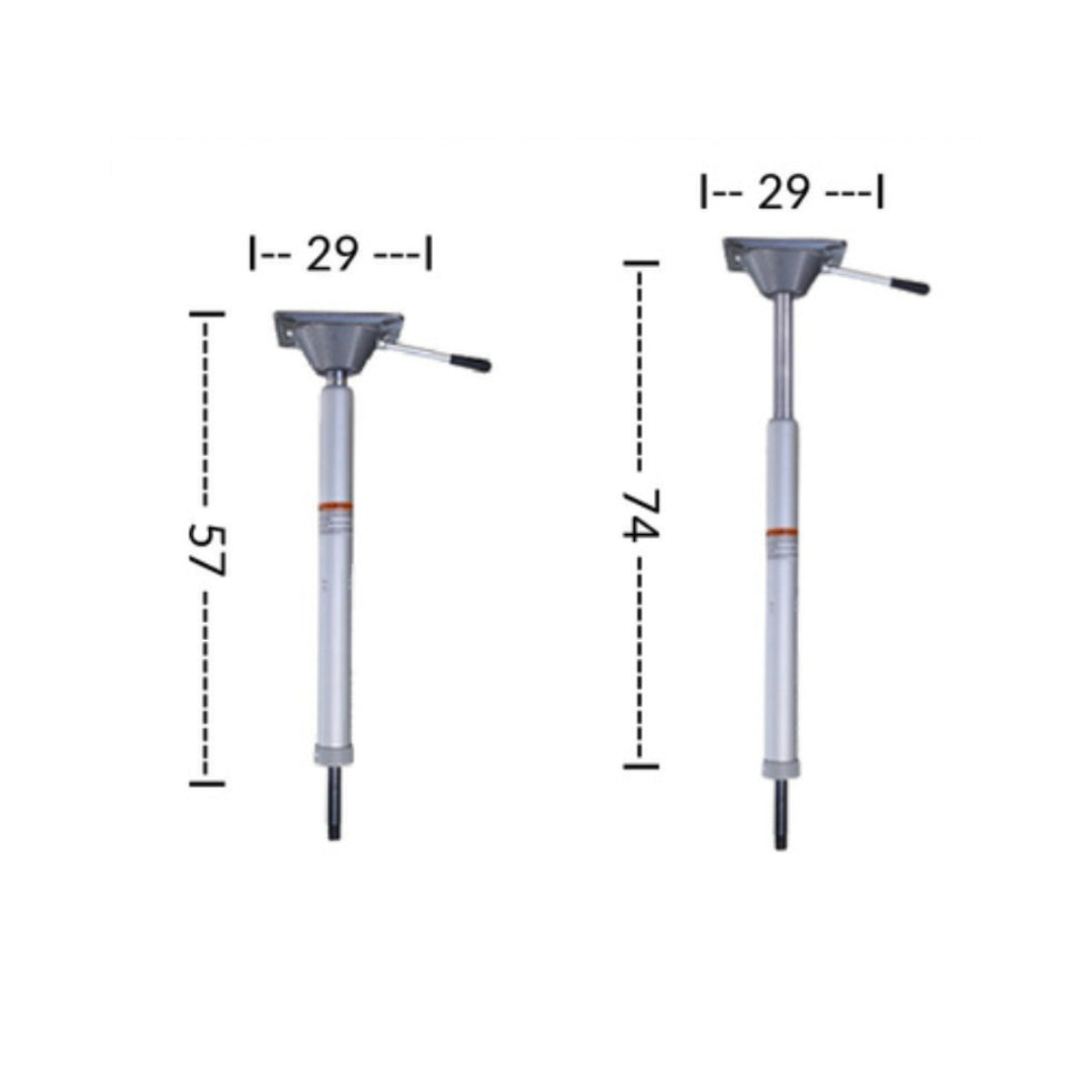 Pied de Siege Reglable Kimple en Aluminium