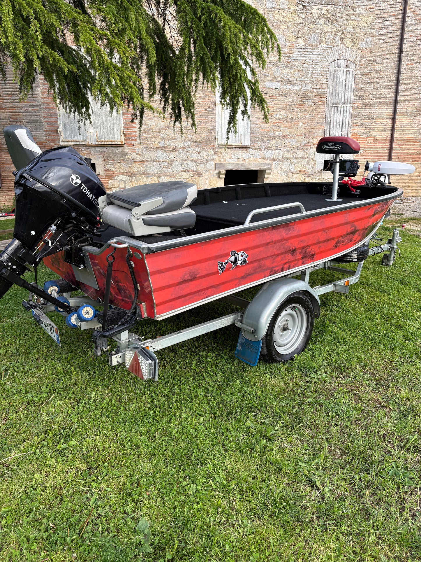 Kimple 370 Hunter Bass Boat 6 CV