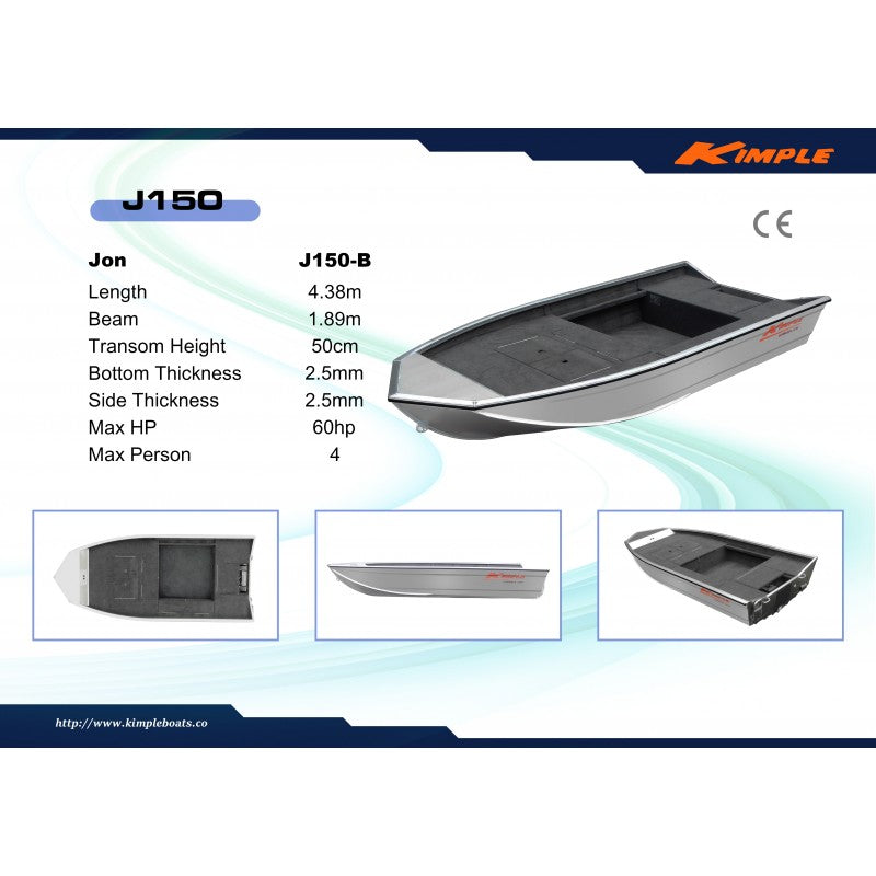 KIMPLE FORMOSA J150 Tiller