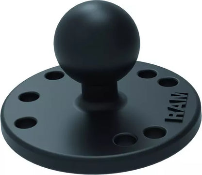 Base ronde à visser avec boule B