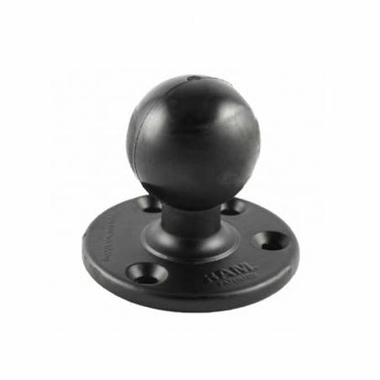 Base ronde à visser avec boule D