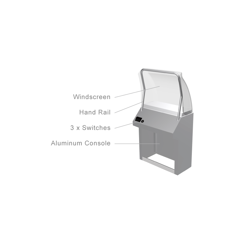 Kimple BST aluminium Console