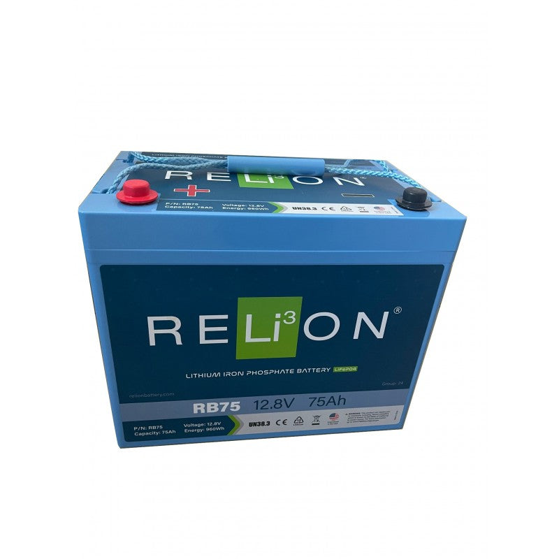 Batterie RELiON 12.8V 75Ah 4SC LiFePO4