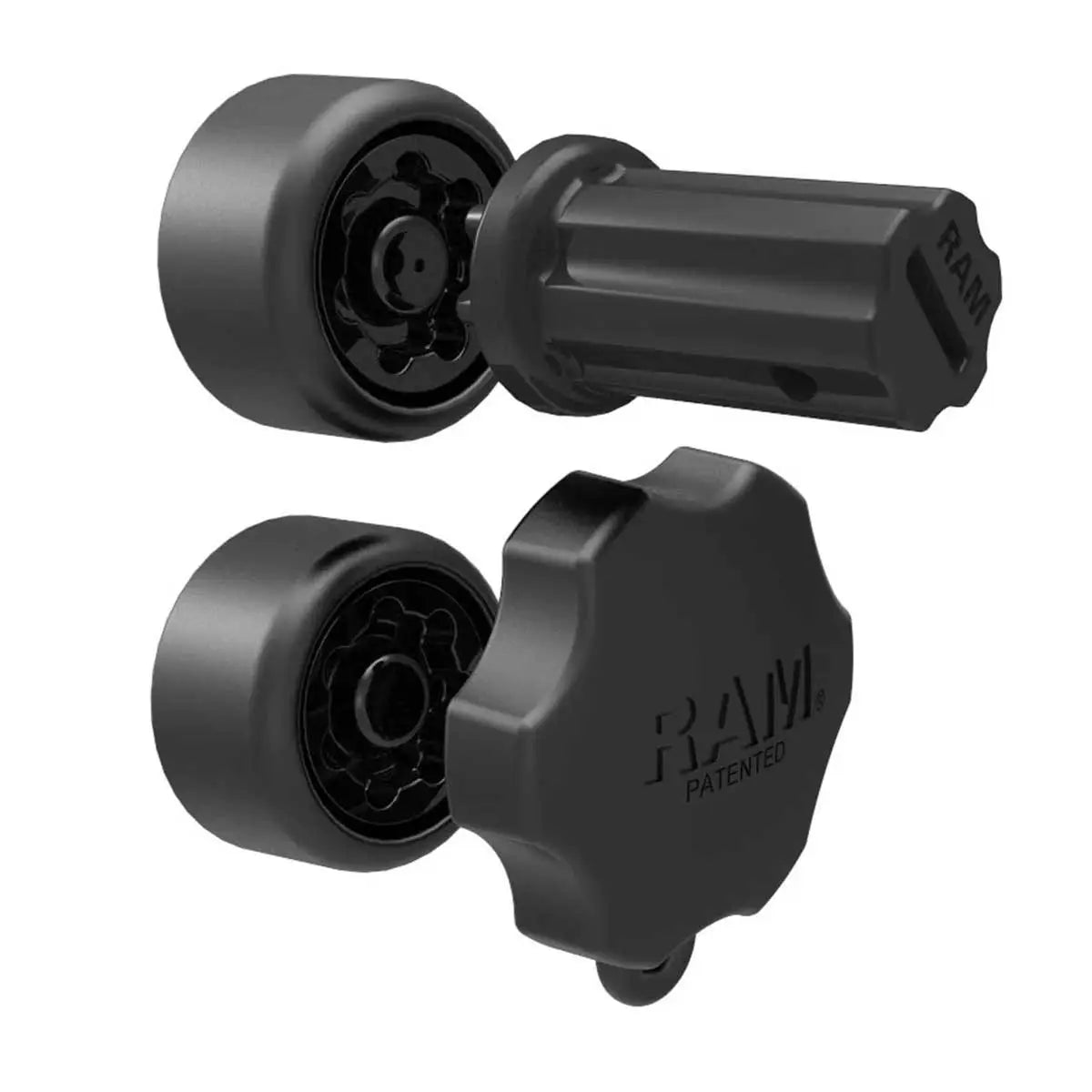 Kit antivol bras + étrier pour support boule D
