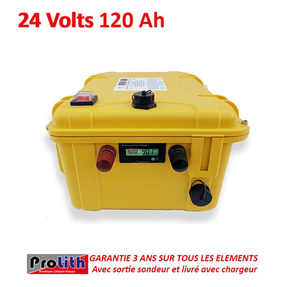Batterie prolith plrp 24 volts 120 ah