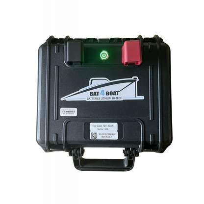 Eco Case LiFePo4 12V 50Ah avec chargeur 5A