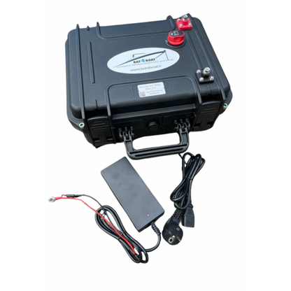Eco Case LiFePo4 12V 100Ah avec chargeur 8A