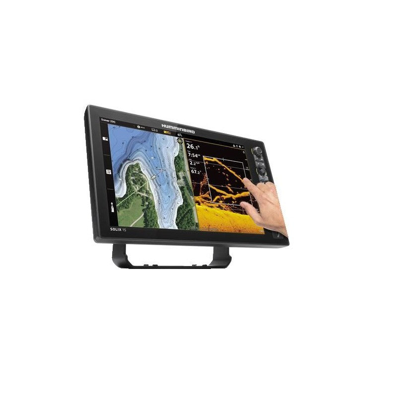 Sondeur Humminbird Combiné Tactile SOLIX 15G3 MEGA SI+