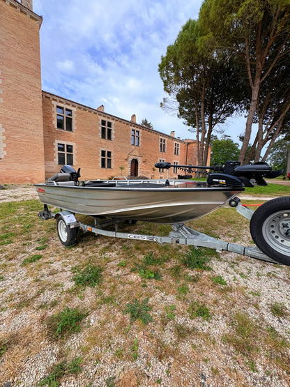 Moteur avant Minn Kota Terrova i-Pilot sur Kimple 370 Hunter