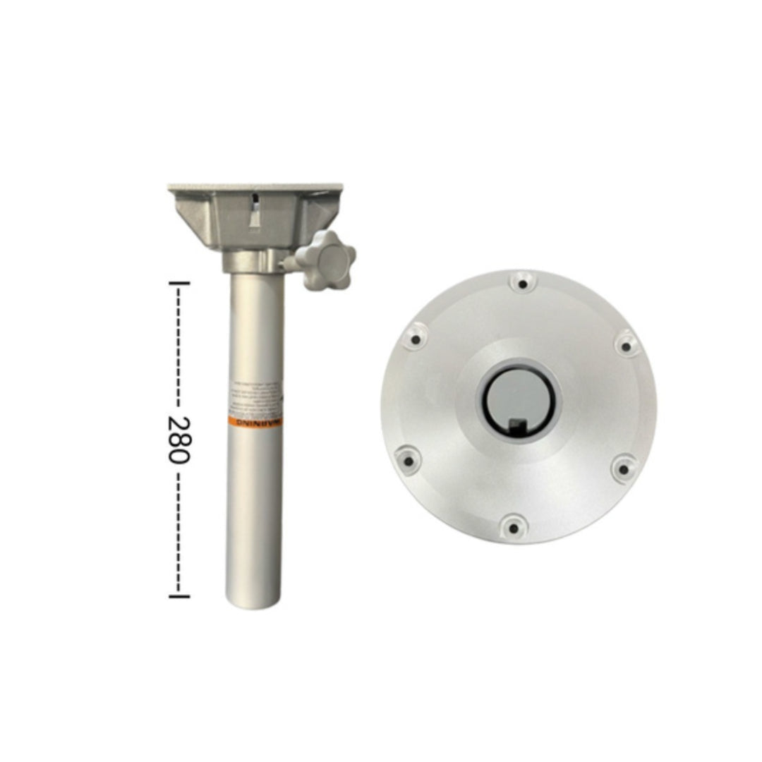 Pied de Siege Fixe Kimple en Aluminium avec Embase