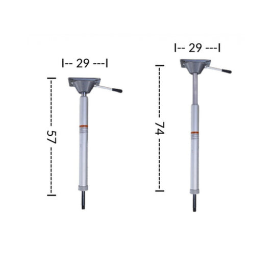 Pied de Siege Reglable Kimple en Aluminium
