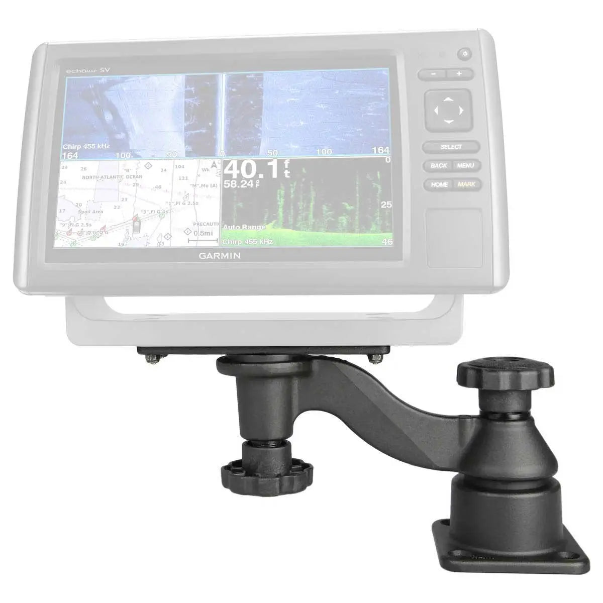 Support Horizontal déporté pour combinés 5 à 12" (RAM-109HU)