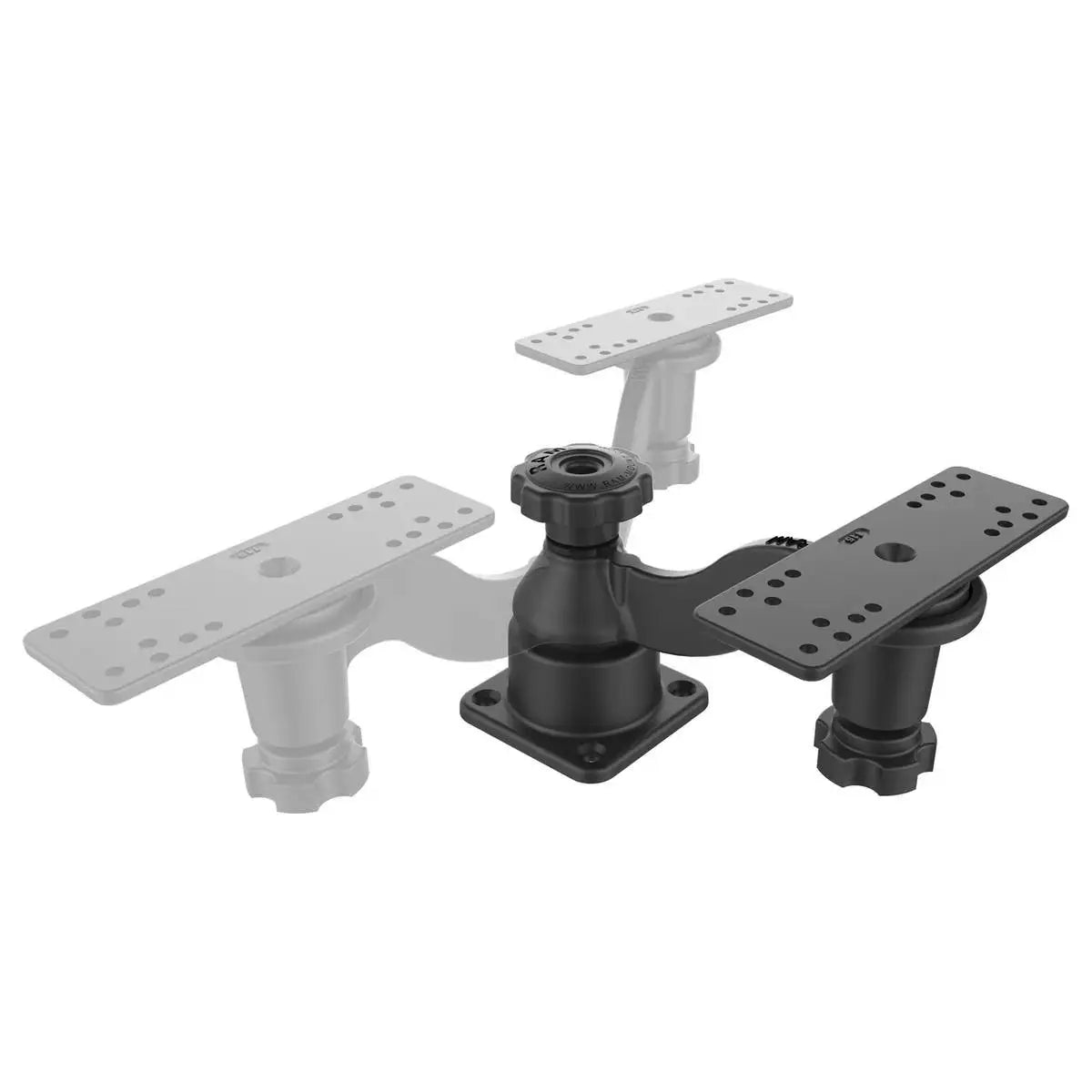 Support Horizontal déporté pour combinés 5 à 12" (RAM-109HU)
