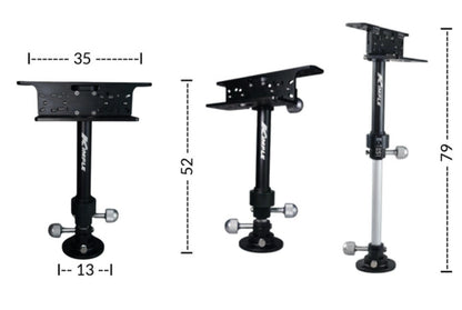 Support pour écran sondeur Kimple Quick release