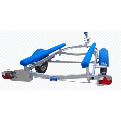 Potence avec treuil à sangle et roue jockey de la remorque CBS B0650F