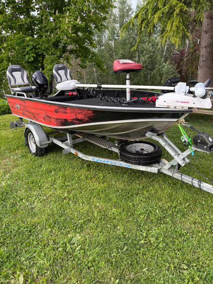 Bass Boat Kimple 370 Hunter 6 CV