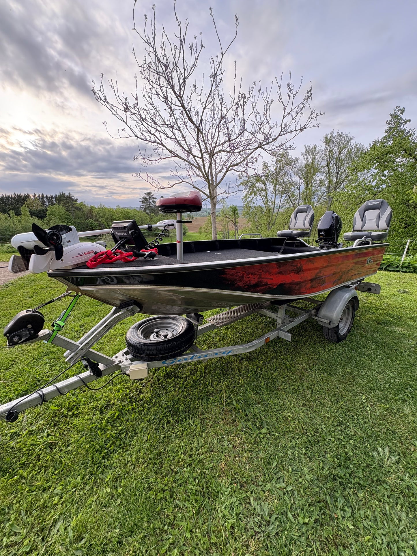 Bass Boat Kimple 370 Hunter 6 CV