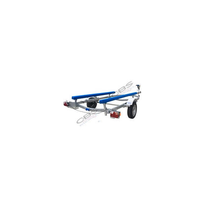 Potence avec treuil à sangle et roue jockey de la remorque CBS B0480