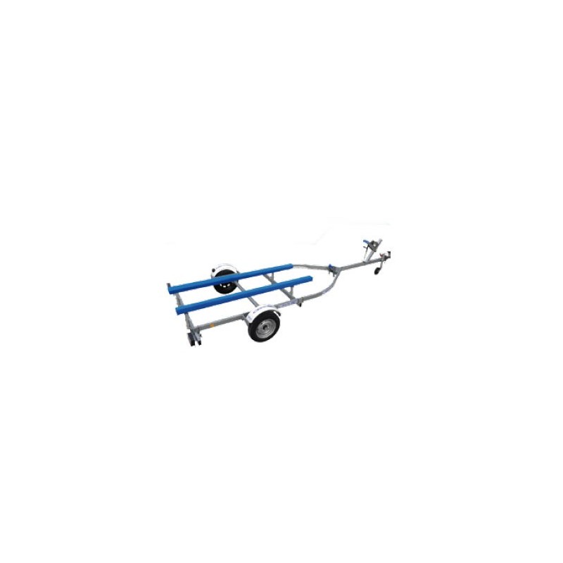 Remorque barque CBS B0480 simple essieu ALKO basculante